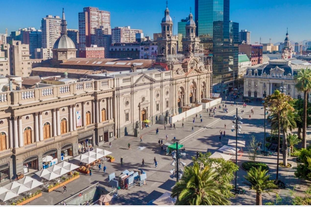 1centro Historico, Salida Metro Santa Lucia Santiago